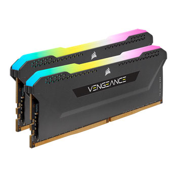 Corsair Vengeance RGB PRO SL Black 16GB 3600MHz AMD Ryzen Tuned DDR4 Memory Kit : image 1