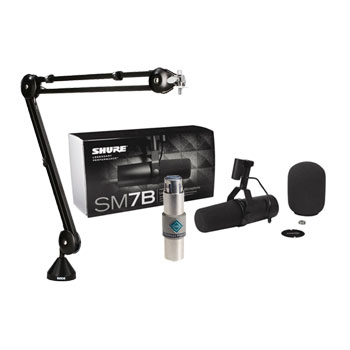 Shure Sm7b Fethead Preamp Rode Psa1 Arm Ln Scan Uk