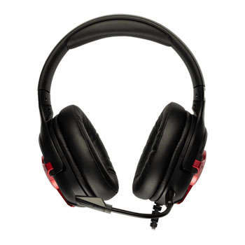 Meters Wired RGB 7.1Ch Surround Gaming Headphones  - Red : image 2