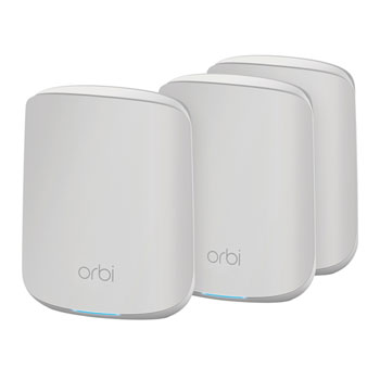 NETGEAR Orbi RBK353 WiFi 6 Mesh System - Router & 2 Satellites