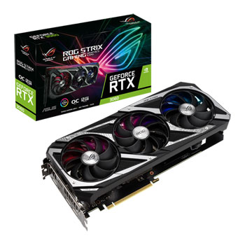 ASUS NVIDIA GeForce RTX 3060 12GB ROG Strix OC Ampere Graphics Card