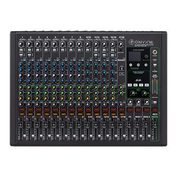 Mackie Onyx16 - 16 Channel Mixer with Multi-Track USB : image 2