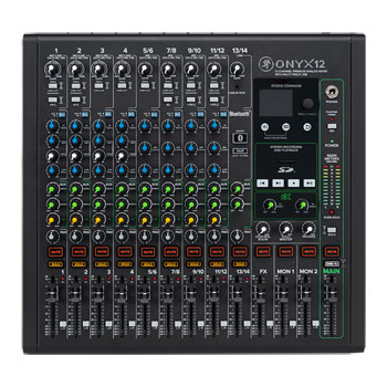 Mackie Onyx12 - 12 Channel Mixer with Multi-Track USB : image 2
