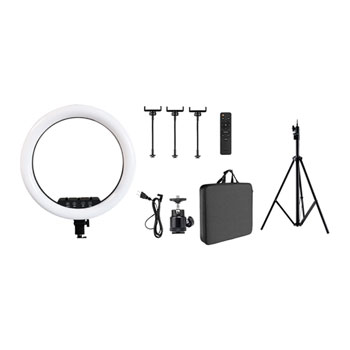 Vidlok Selfie Ring Light 18 Inch for Smartphones with Tripod : image 1