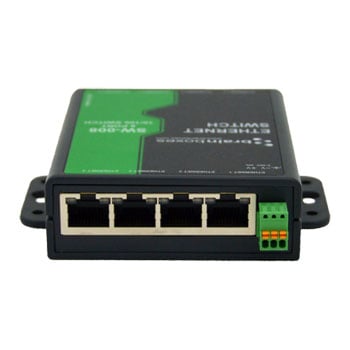 Brainboxes Unmanaged 8 Port Ethernet Wall Mountable Switch : image 2