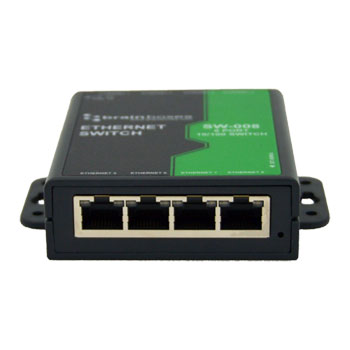 Brainboxes Unmanaged 8 Port Ethernet Wall Mountable Switch : image 3