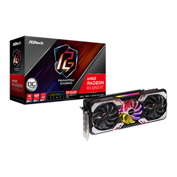 ASRock AMD Radeon RX 6900 XT 16GB Phantom Gaming D OC Graphics