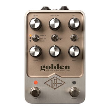 未使用 UAFX Golden Reverberator UAFX - Golden Reverberator Pedal LN114010 - GPM-GOLD | SCAN UK