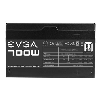 EVGA 700 W1 700 Watt Fully Wired 80+ PSU/Power Supply : image 3