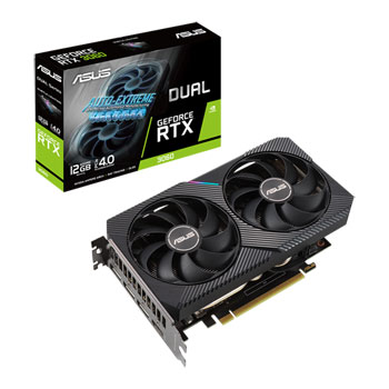 ASUS NVIDIA GeForce RTX 3060 12GB DUAL Ampere Graphics Card : image 1