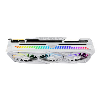 ASUS NVIDIA GeForce RTX 3090 24GB ROG Strix White OC Edition Ampere Graphics Card : image 3