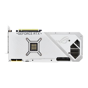 ASUS NVIDIA GeForce RTX 3090 24GB ROG Strix White OC Edition Ampere Graphics Card : image 4