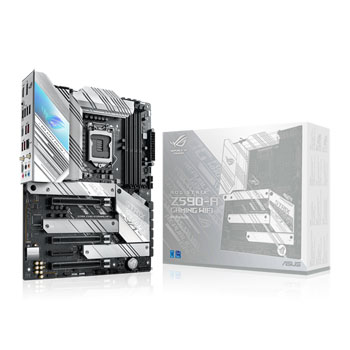 Marka yeni ROG STRIX Z590 bir oyun WIFI6 beyaz düzeni anakart LGA1200 soket (int