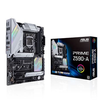 ASUS PRIME Intel Z590-A PCIe 4.0 ATX Motherboard LN114064 - PRIME ASUS PRIME Intel Z590-A PCIe 4.0 ATX Motherboard LN114064 - PRIME