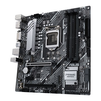 ASUS PRIME Intel H570M-PLUS PCIe 4.0 mATX Motherboard : image 3
