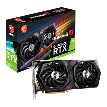 MSI NVIDIA GeForce RTX 3060 12GB GAMING X Ampere Graphics Card : image 1