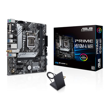 ASUS PRIME Intel H510M-A WIFI PCIe 4.0 mATX Motherboard : image 1