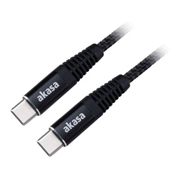 Akasa 1m USB Type-C to Type-C High Speed Charging Cable : image 2