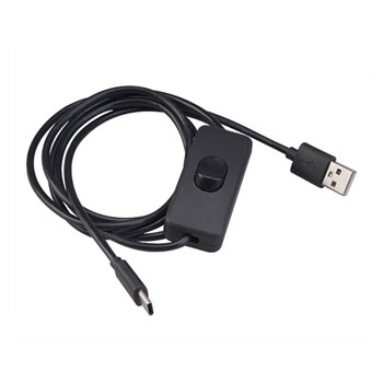 Akasa 1.5M USB to Type-C Cable with Power Switch : image 3