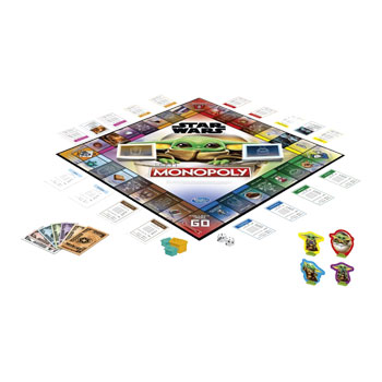 Monopoly Star Wars The Child Edition Board Game for Kids and Families : image 2