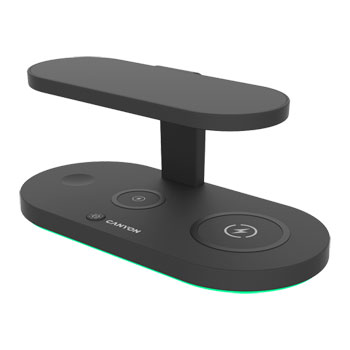 Canyon 5-In-1 Wireless Charging Station 24W for Apple Devices with UV : image 3