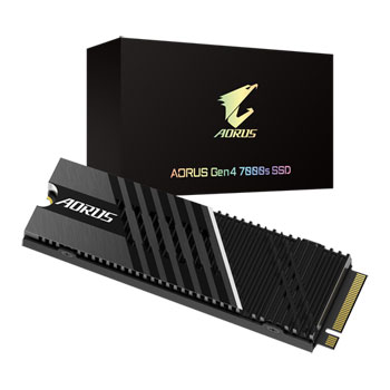 Gigabyte AORUS 2TB M.2 PCIe Gen 4.0 x4 NVMe SSD/Solid State Drive with Heatsink : image 1