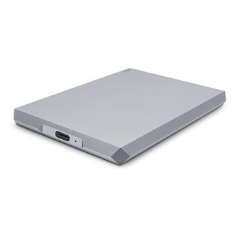 LaCie Mobile 2TB External Portable USB-C/A Gen 2 Hard Drive/HDD - Space Grey : image 1