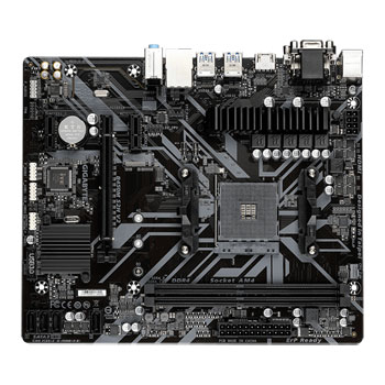 Gigabyte AMD Ryzen B450M S2H V2 AM4 PCIe 3.0 mATX Motherboard : image 2