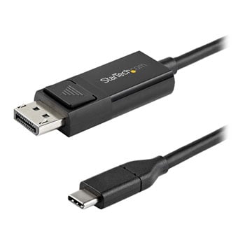 2M StarTech.com USB-C to DP1.2 Bi-Directional Cable : image 1
