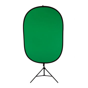 On Stage Collapsible Green Screen Kit