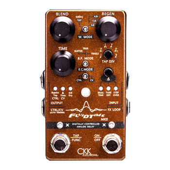 CKK Electronics - 'Fluid Time MKII' Digitally Controlled BBD Delay