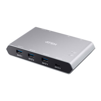 Aten US3342 2-Port USB-C Gen 2 Sharing Switch with Power Pass-Through : image 1