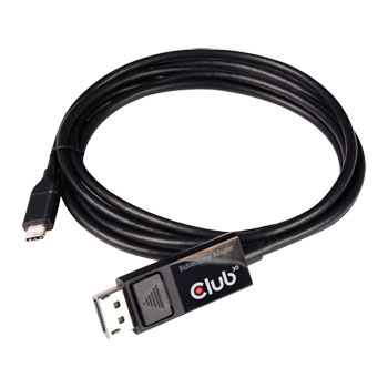 Club 3D 1.8m USB Type C Cable to DP 1.4 Cable : image 2