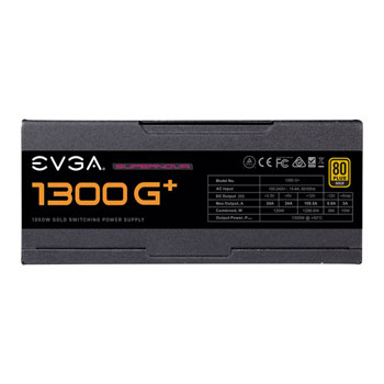 EVGA SuperNOVA G+ 1300 Watt Modular Power Supply/PSU : image 3