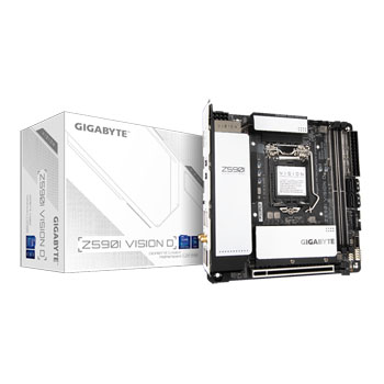 Gigabyte Z590I Vision D Intel Z590 PCIe 4.0 mITX Motherboard : image 1