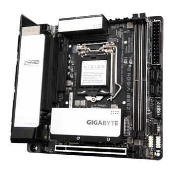 Gigabyte Z590I Vision D Intel Z590 PCIe 4.0 mITX Motherboard : image 3