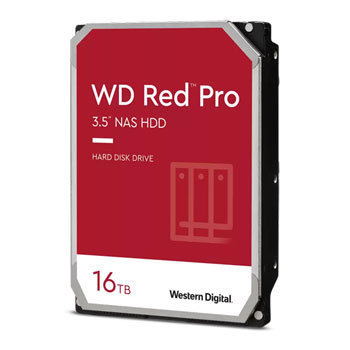 WD Red PRO 16TB 3.5" SATA NAS HDD/Hard Drive 7200rpm : image 1