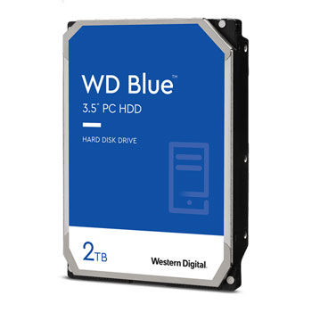 WD Blue 2TB 3.5" SATA 3 HDD/Hard Drive 7200rpm : image 1