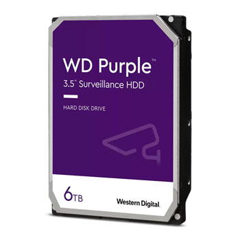 WD Purple 6TB Surveillance 3.5" SATA HDD/Hard Drive : image 1