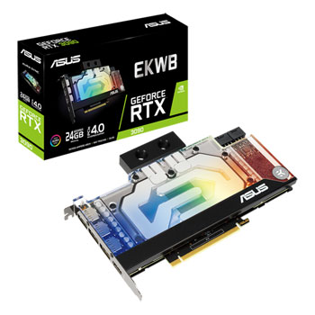 ASUS NVIDIA GeForce RTX 3090 24GB EKWB Ampere Graphics Card