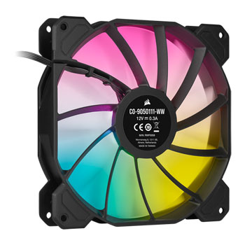 Corsair iCUE SP140 RGB ELITE Dual 140mm PWM Fan Twin Pack with Lighting Node CORE : image 3