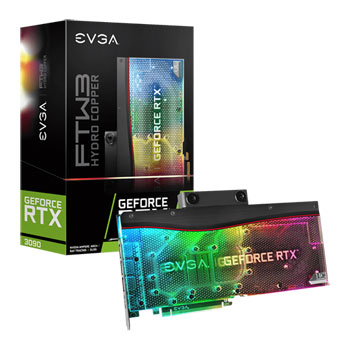 EVGA NVIDIA GeForce RTX 3090 24GB FTW3 ULTRA HYDRO COPPER Ampere Graphics Card : image 1