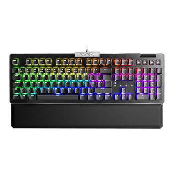 EVGA Z15 RGB Kailh Speed Silver Switch Mechanical Gaming Keyboard Black : image 2