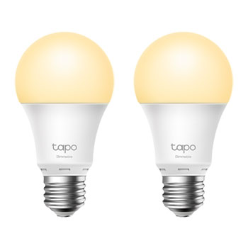 tp-link Tapo L510E Smart Wi-Fi Light Bulb - 2 Pack