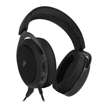 Corsair HS60 Pro Stereo/7.1 Carbon Wired Gaming Headset Factory Refurbished : image 3