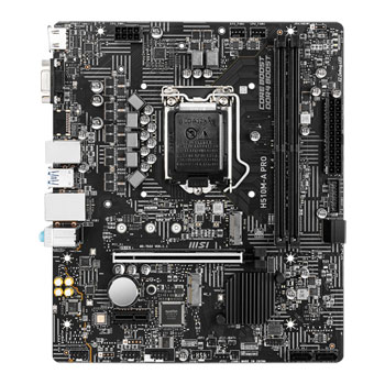MSI Intel H510M-A PRO mATX Motherboard : image 2