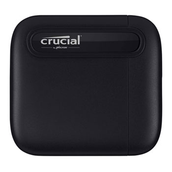 Crucial X6 1TB External Portable SSD Rugged USB-C/A - Black : image 1