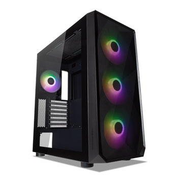 Tecware Forge L RGB Mid Tower Tempered Glass PC Gaming Case : image 1