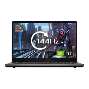 ASUS ROG Zephyrus G14 14" FHD 144Hz Ryzen 7 RTX 3050 Ti Gaming Laptop