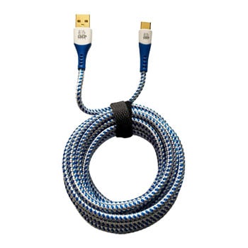 iMP 4M High Speed USB A and USB C Play & Charge Cable Twin Pack : image 2